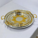 Ornate Stainless Steel Trays