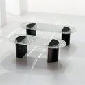 Textured Serving Tray Set