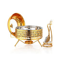 Chafing dish, gold - Mawaeen