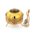 Chafing dish, gold - Mawaeen