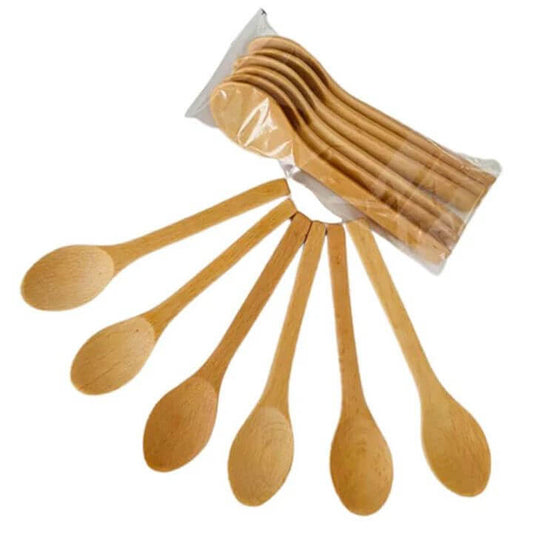 Bamboo spoon 6pcs