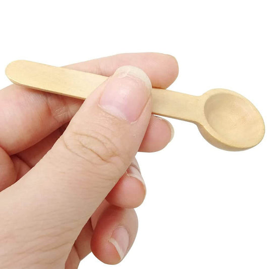 Bamboo short spoon 3pcs