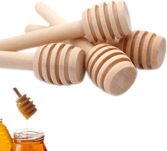 Bamboo honey spoon 6pcs