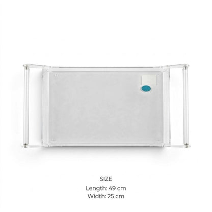 صينية مستطيلة شفافة (M)-ho-846-mt