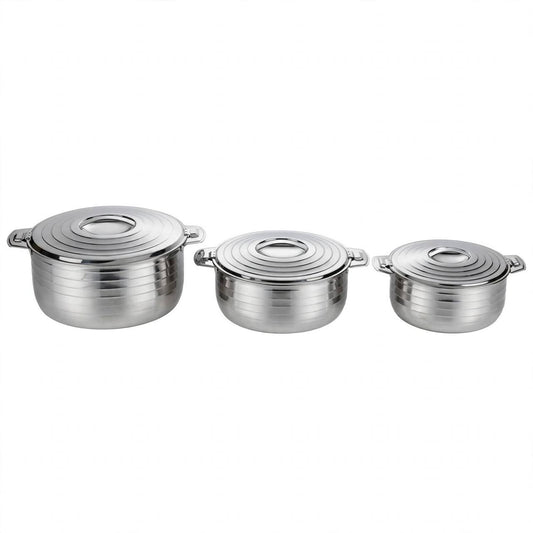 Classic Line 3-Piece Hotpot Serving Set (2500ML, 3500ML, 5000ML)