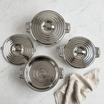 Classic Line 3-Piece Hotpot Serving Set (2500ML, 3500ML, 5000ML)