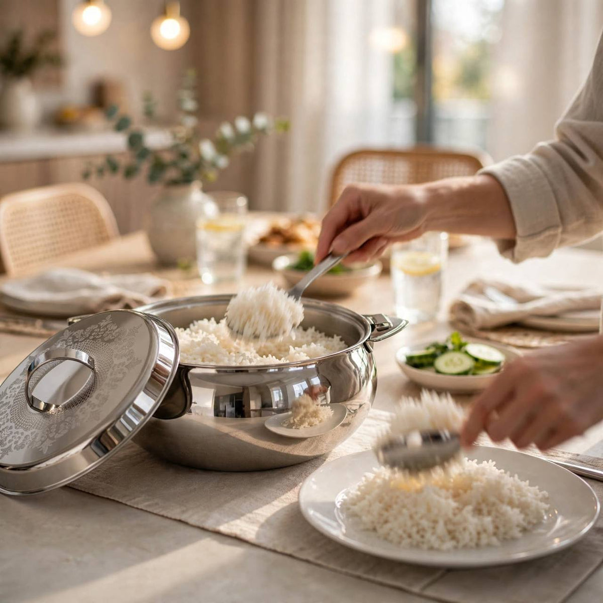 Royal Insulated Stainless Steel Thermal Food Warmer with Laser-Etched Lid & Dual Locking Clamps – 2500 ml