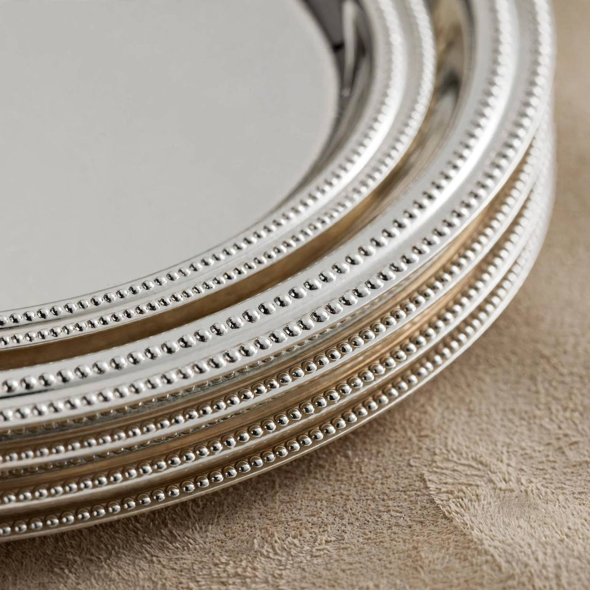صينية بيضاوية 3 قطع f/silver-5704
